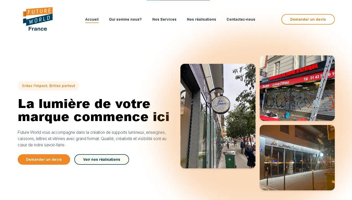 Future World website